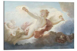 Magnettafel Liebe, die das Universum verbrennt