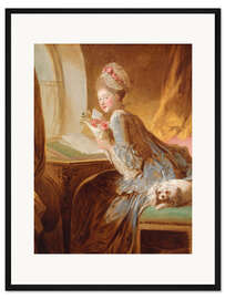 Gerahmter Kunstdruck Der Liebesbrief