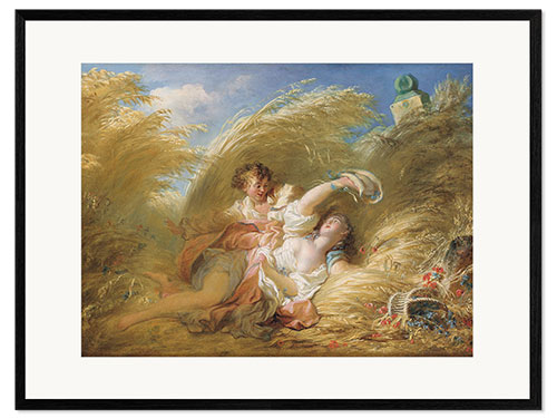 Framed art print In the wheat