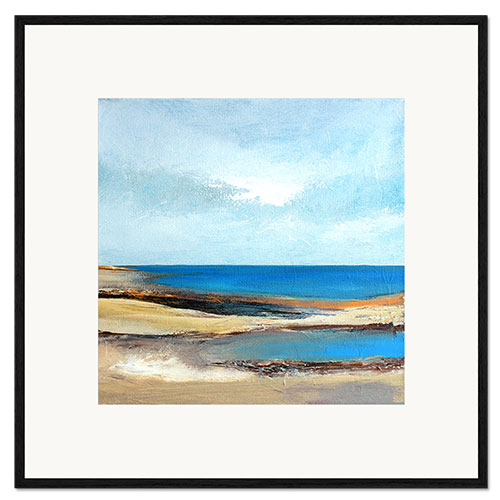 Framed art print The calm North Sea