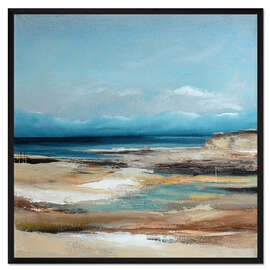 Gerahmter Kunstdruck Vor dem Sturm