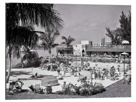 Magnettafel Florida Resort Hotel und Cabana Club in Miami