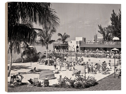 Holzbild Florida Resort Hotel und Cabana Club in Miami