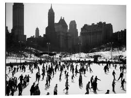 Alubild Wollman Eisbahn Central Park Manhattan