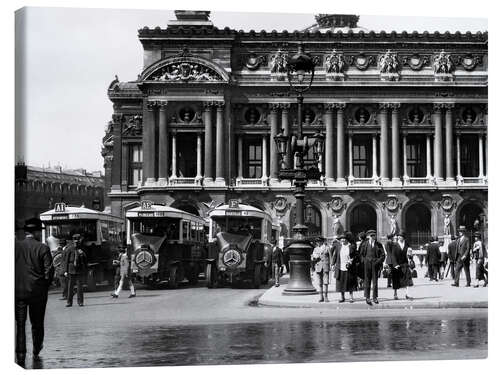 Lienzo Place de l'Opera en París