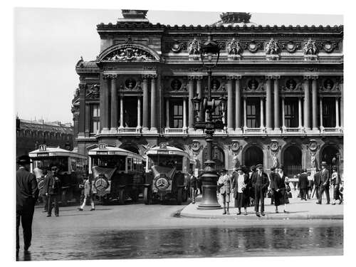 Bilde på skumplate Place de l'Opera in Paris