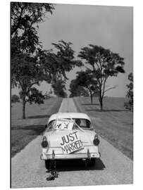 Magnettafel Just Married