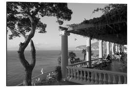 Alubild Restaurant am Meer, Neapel, Italien