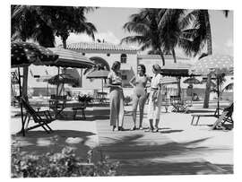 Stampa su PVC Club Hotel Miami Beach, Florida, anni '30