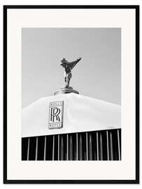 Gerahmter Kunstdruck Spirit of Ecstasy