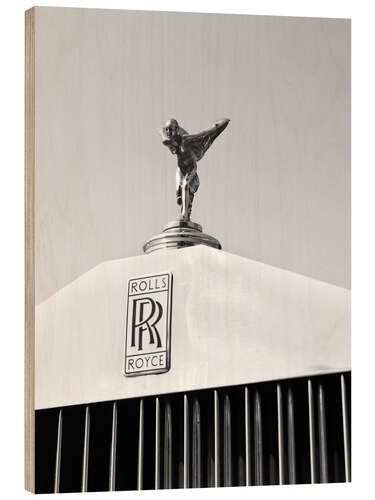 Holzbild Spirit of Ecstasy