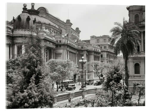 Acrylic print Opera house in Rio de Janeiro, Brazil, 1930s