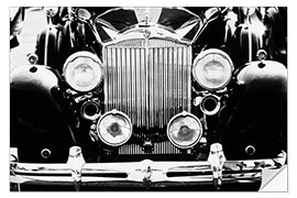 Selvklebende plakat 1930s Classic Packard