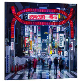 Magnettafel Nachtleben in Tokyo