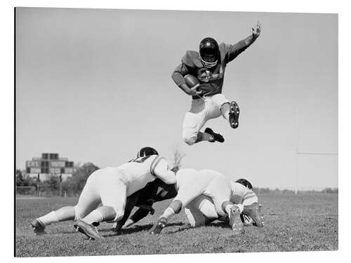 Print på aluminium Football game, 1960s
