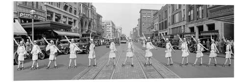 Cuadro de PVC Roller Skater Girls, Washington DC, 1929