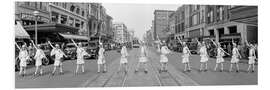 Obraz na PCV Roller Skater Girls, Washington DC, 1929