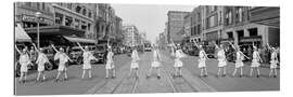 Quadro em plexi-alumínio Roller Skater Girls, Washington DC, 1929