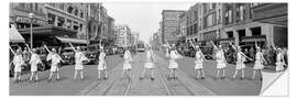 Sisustustarra Roller Skater Girls, Washington DC, 1929