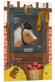 Foam board print My funny horse Avanti