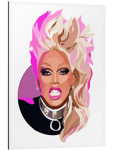 Aluminiumsbilde RuPaul