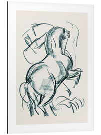 Magnettafel Pferdestudie