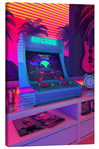 Canvas print Arcade Dreams