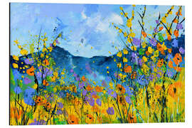 Magnettafel Sommerblumen II