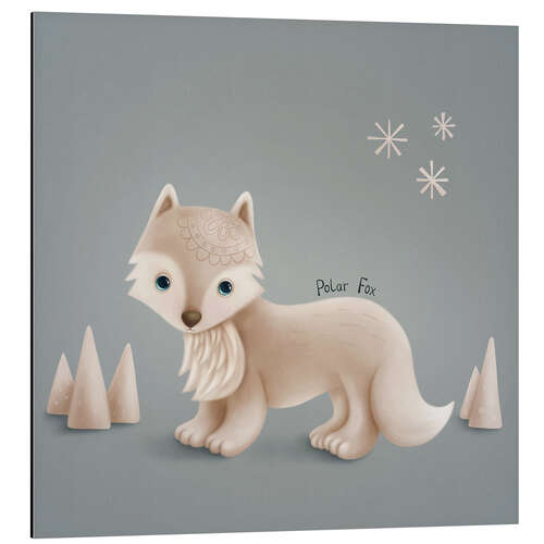 Quadro em alumínio Little polar fox