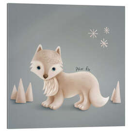 Gallery print Little polar fox