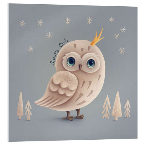 Galleriprint Little snowy owl