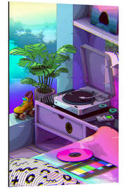 Magnettafel Vaporwave Ästhetik