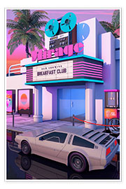 Wandbild  80er Kino - Denny Busyet
