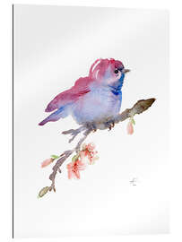 Gallery print Bird on a flowering branch