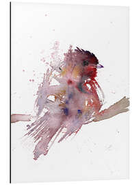 Magnettafel Abstraktes Rotkehlchen