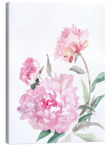 Canvas-taulu Peonies