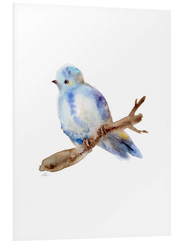 Foam board print Blue Bird