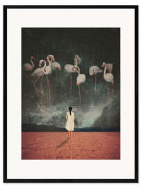 Plakat artystyczny premium w ramie Hanging on a Dream