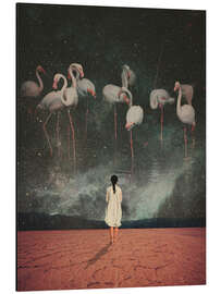 Magnettafel An einem Traum hängen