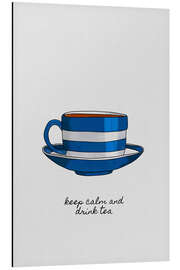 Magnettafel Keep Calm &amp; Drink Tea