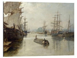 Magnettafel Gloucester Docks, vor 1922