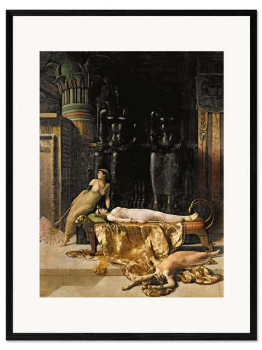 Framed art print Death of Cleopatra