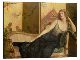 Magnettafel Liegende Frau