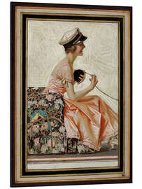 Magnettafel Die Unzertrennlichen, Frau