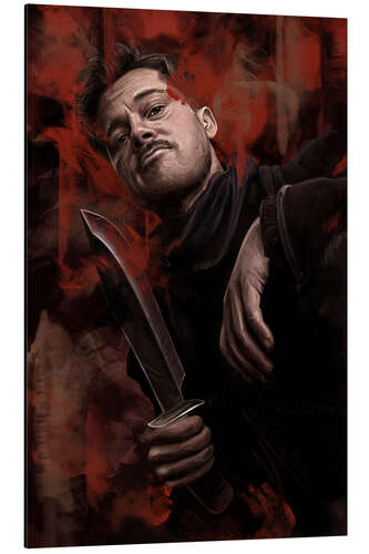 Aluminium print Inglourious Basterds