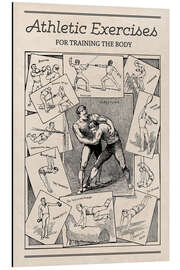 Magnettafel Sportliche Übungen