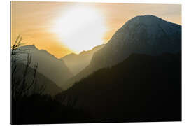 Gallery print Golden sunrise