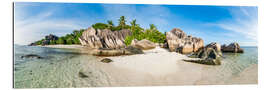 Galleritryk Anse Source d&#039;Argent on La Digue