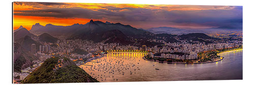 Gallery print Guanabara Bay with Rio de Janeiro