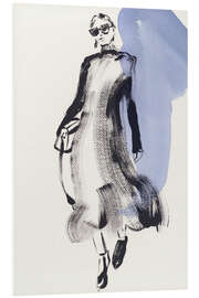 Foam board print Fashion Study I